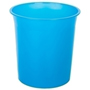 OLEF PAPELERA PLASTICO TRANSLUCIDO 16L AZUL PTRAZ